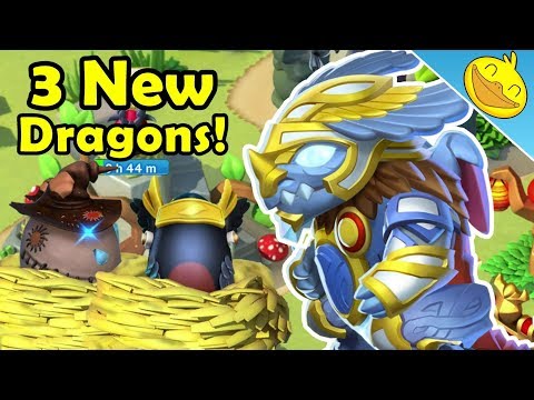 Divine THOR DRAGON Unlocking! Hatching the SCARECROW + VALKYRIE Dragons! - DML #999