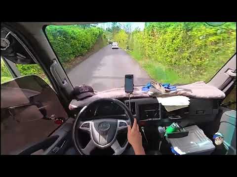 Saliendo de "Altagracia", lo conocían? | Pov driving a truck through Colombia