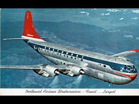 The most luxurious passenger plane of postwar America - Boeing 377 Stratocruiser