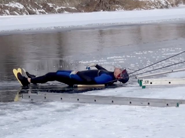 Водолаз снял свою гибель на видео