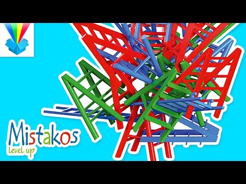 Kicsomi - Harc a létrákkal! Csocsó létravárat épít a Mistakos Level Up társassal - Kicsomi