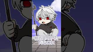 猫麦とろろの笑い方を気に入った葛葉【手描き/FF14 the k4sen/葛葉/猫麦とろろ/k4sen】