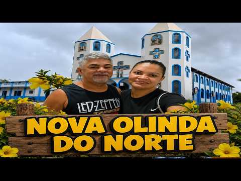 Assista como é viver nessa cidade do interior em Nova Olinda do Norte | Igreja, ruas e porto animado