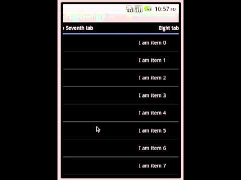ViewPager Module Demo Video