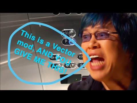 NOOOOOOO! The Vector at Douglas College in New Westminster got MODDED!!!!!