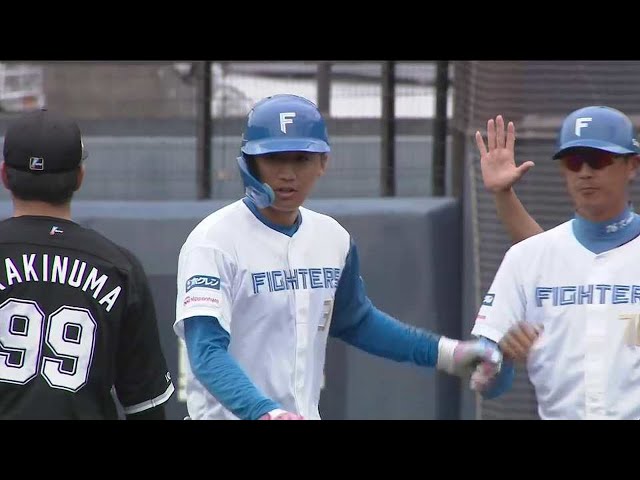 【ファーム】ファイターズ・加藤豪将 待望のNPB公式戦初ヒットを記録!!  2023年5月14日 北海道日本ハムファイターズ 対 千葉ロッテマリーンズ