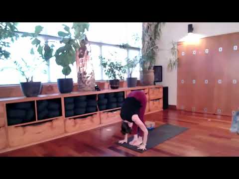 Vinyasa yoga intermédiaire au Studio Mouvance avec Nabhanū