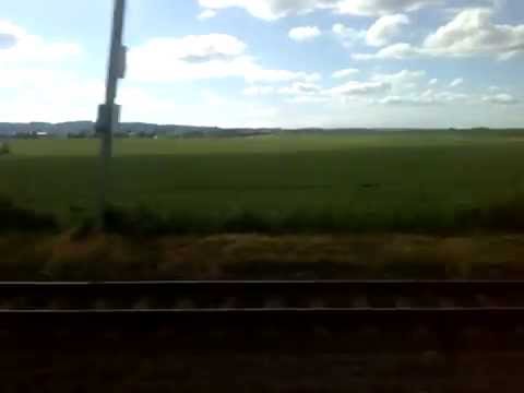 Jízda vlakem IC 1013 RegioJet (úsek Polom - Suchdol nad Odrou) 15.6.2014