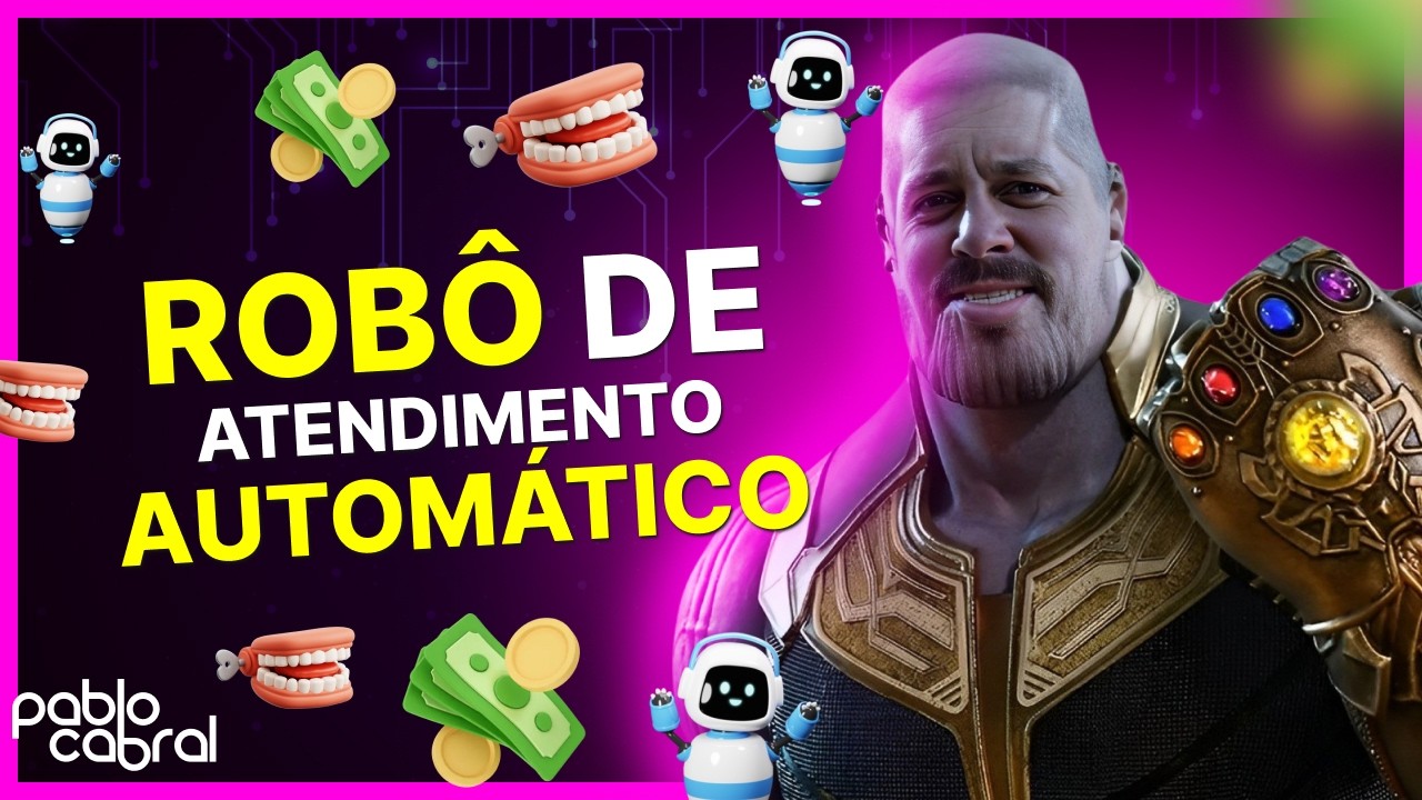 ROBÔ DE ATENDIMENTO AUTOMÁTICO NO WHATSAPP (CHATBOT PARA CLINICAS NO WHATSAPP) CHATBOT 2024