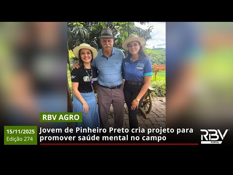 Jovem de Pinheiro Preto cria projeto para promover saúde mental no campo