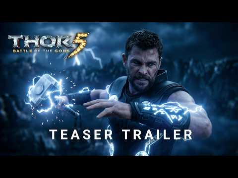 Thor 5: Battle of the Gods – Teaser Trailer (4K) | Chris Hemsworth, Dwayne Johnson | (AI Concept)