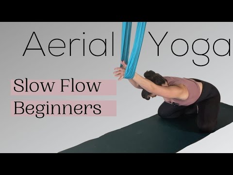 Beginners Aerial Yoga Class | Aerial Yoga for Shoulders & Hips