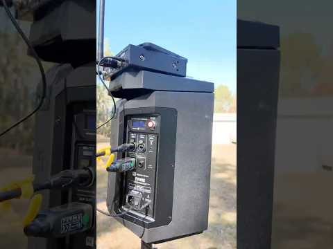 How to Connect Two Everse 8 s for Stereo Sound at a Wedding !