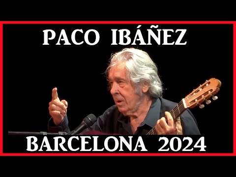 PACO IBÁÑEZ CONCIERTO BARCELONA 2024