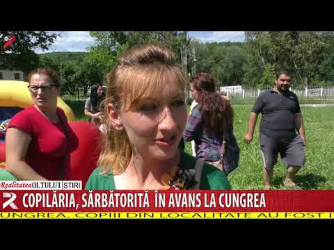 Copilăria, sărbătorită  în avans la Cungrea