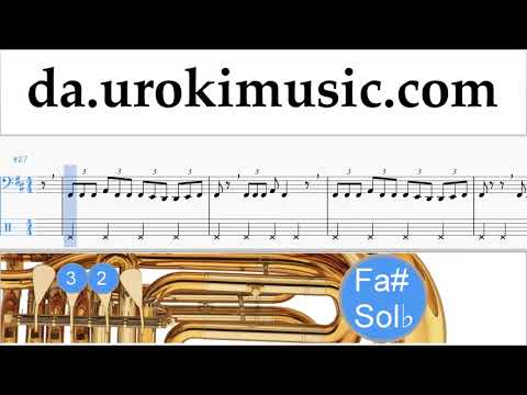 Tuba undervisning Jonas Blue - Mama Lektioner Sange Del#2 um-i246