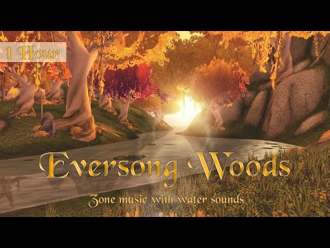 Eversong Woods Music & Water Ambience (1 hour, World of Warcraft) for Relaxing, Sleep, Meditation