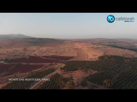 Monte das Beatitudes 2   Beatitudes Mount in Israel 2, Holy Land, 4K