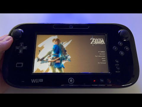 The Legend of Zelda - Breath of the wild (1) | Nintendo Wii U handheld gameplay
