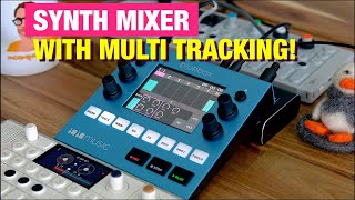 Video thumbnail for Small Synth Mixer (with Multi Track Recording) 1010music Bluebox Review by Mattias Holmgren