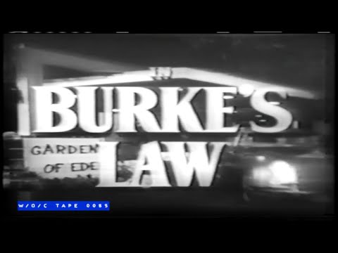 WOC Tape 0085 Commercial Compilation "Burke's Law" - 1960s