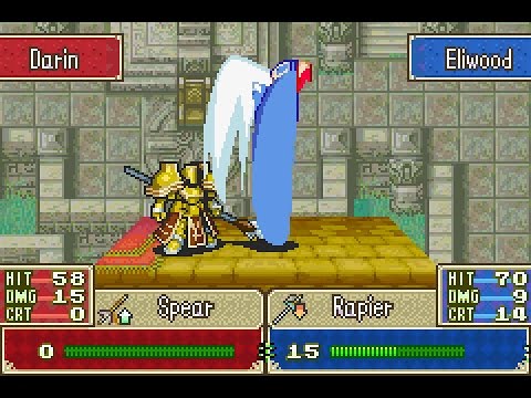Fire Emblem 7 - Blazing Sword [Hector Hard Mode] Chapter 20 - Dragon's Gate