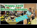 HAPPY 22ND BiRTHDAY TO BRENDON~ SHOPPiNG & DECORATING 🎉🥰