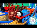 Kids Toys Play Builds A BRIO Wooden Railway Track With Thomas The Train