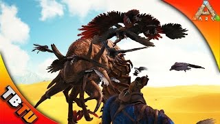 VULTURE ARMY VS DEATHWORM!! VULTURE COLOR MUTATION! Ark Survival Scorched Earth - Gaming Evolved