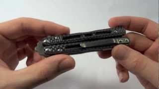 Benchmade Gold Class Morpho Balisong Knife 32-81 HD