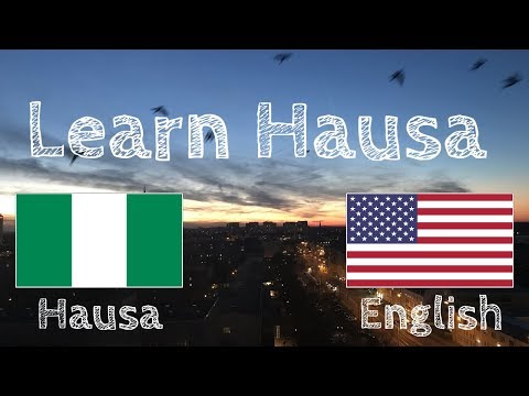 Learn 8 hours Hausa - without music //