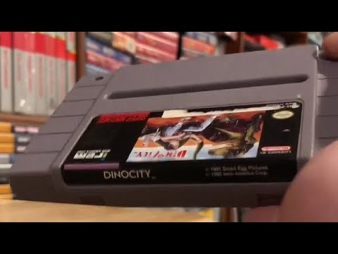 DinoCity BRO!!! New Super Nintendo (SNES) Game for the Collection
