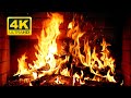 🔥 Cozy Fireplace 4K (12 HOURS). Fireplace with Crackling Fire Sounds. Crackling Fireplace 4K