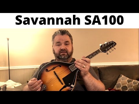 Savannah SA 100 A MODEL MANDOLIN WITH F-HOLES 2023 -USED image 10