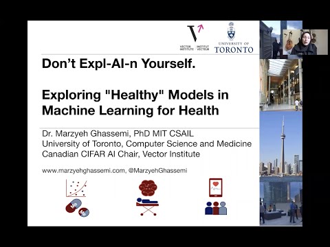 TechAide AI4Good 2020 - Marzyeh Ghassemi: Don't Expl-AI-n Yourself