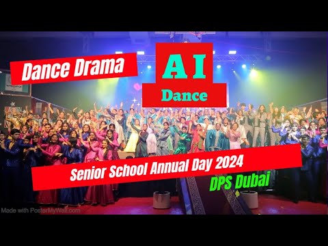AI Dance Theme | DPS Dubai Senior School Annual Day 2024