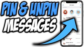 How to Pin and Unpin Text Messages on iPhone or iPad 📲| Pin and Unpin Messages iOS 14 | 2020