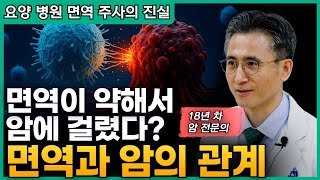 면역이 떨어지면 암에 걸린다? 암과 면역에 관한 모든 것