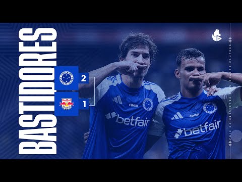 💙🦊 BEHIND THE SCENES | With goals from #CriasDaToca, Cruzeiro defeats RB Bragantino!
