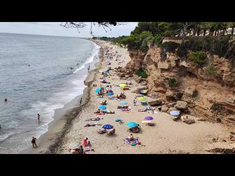 Miami playa  Tarragona Cala del Pescador, Cala dels Angels, i Playa Cristall