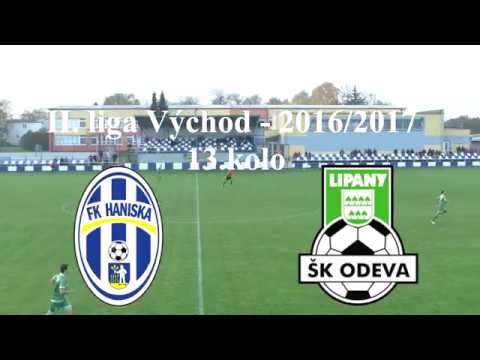II.liga Východ 2016/2017 - FK Haniska - ŠK Odeva Lipany 1:1