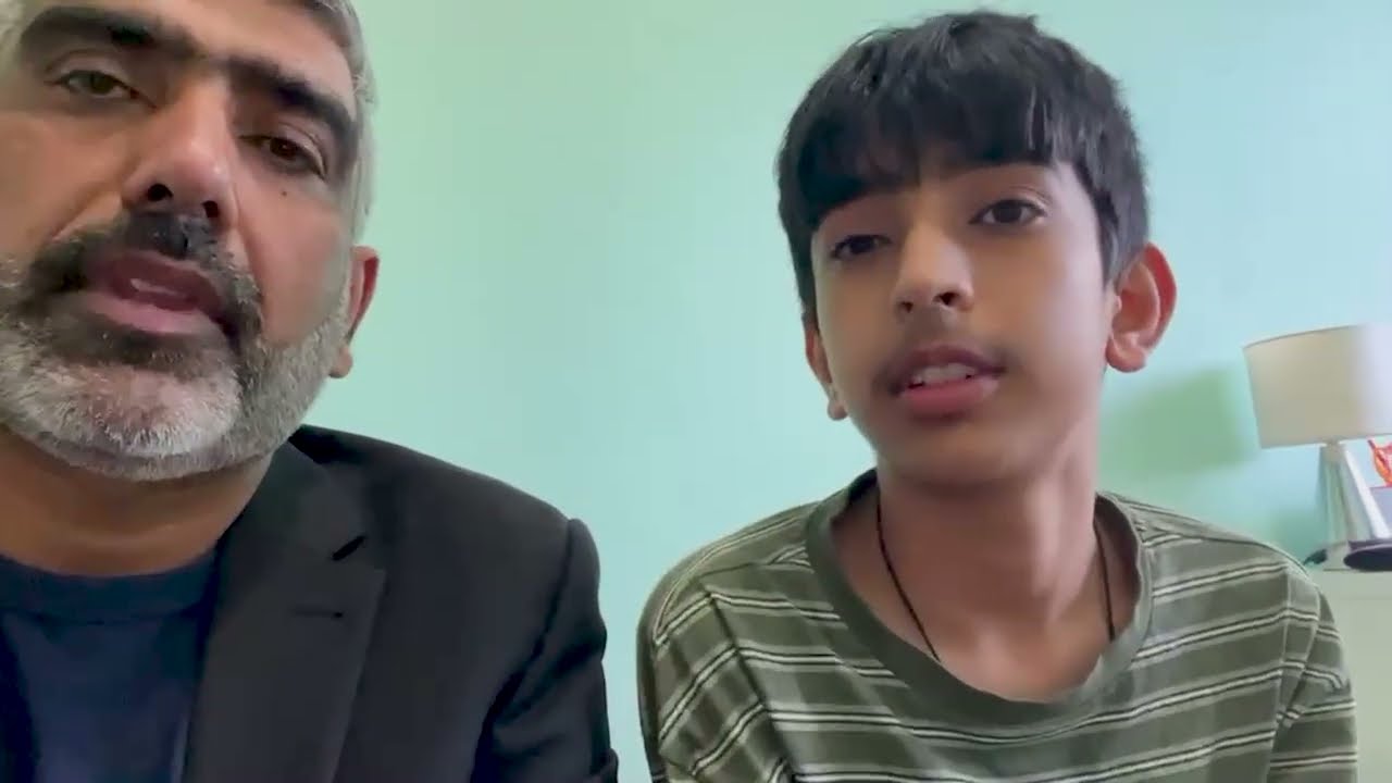 Muhammed and his father Irfan testimonial