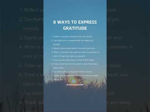 8 Ways to Express Gratitude | Centerstone