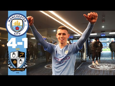 FC Manchester City 4-1 FC Port Vale Stoke-on-Trent...