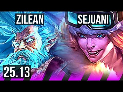 ZILEAN & Kai'Sa vs SEJUANI & Xayah (SUP) | Rank 1 Zilean, 4/3/27 | VN Challenger | 25.13