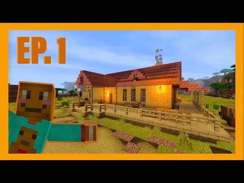 RDR2 Map in Minecraft | How to Build JOHN MARSTON'S House | P.1 | Tutorial