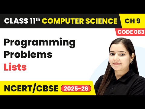 Class 11 Computer Science Book Overview Course Code 083 NCERT CBSE 2025 26