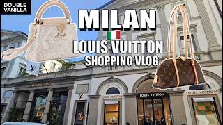 Milan LOUIS VUITTON LUXURY SHOPPING VLOG Flagship Full Store Tour - New Collection Spring 2026