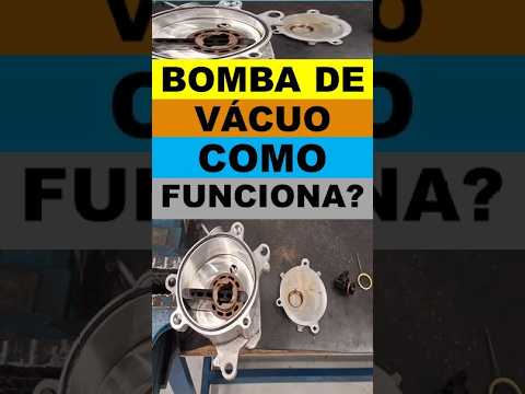 Bomba de vácuo mecânica do sistema de freio como funciona?