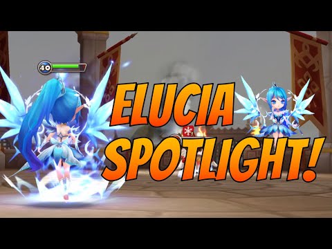 ELUCIA SPOTLIGHT! And how to rune Elucia! | Summoners War